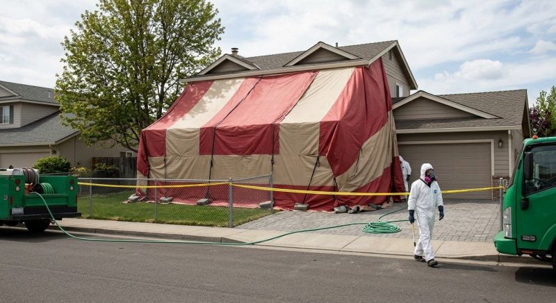 Tent Fumigation in Coeur D Alene, ID